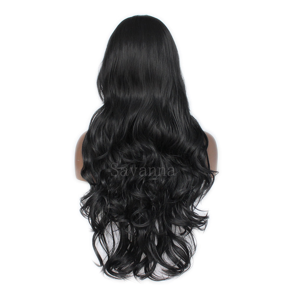 Synthetic Lace Front Wigs for Women Brazilian Body Wave Hair with Baby Hair