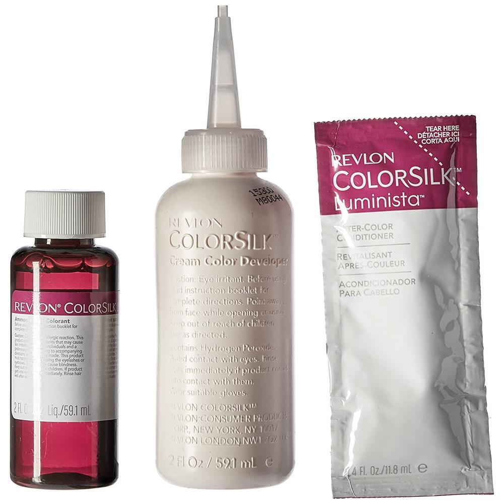 Revlon Colorsilk Luminista Permanent Hair Color Medium Brown 3-Pack
