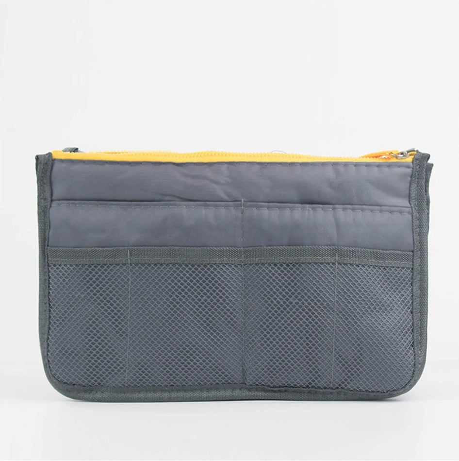 Large Capacity Foldable Toiletry Bag Travel Organizer with Double Zipper