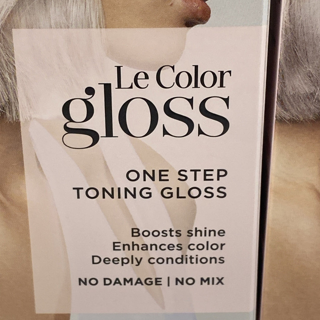 3-Pack L'Oréal Le Color Gloss Platinum Pearl Hair Toning Kit