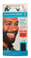 Mustache & Beard Brush Set with Keratin - 2 Pack for Grooming