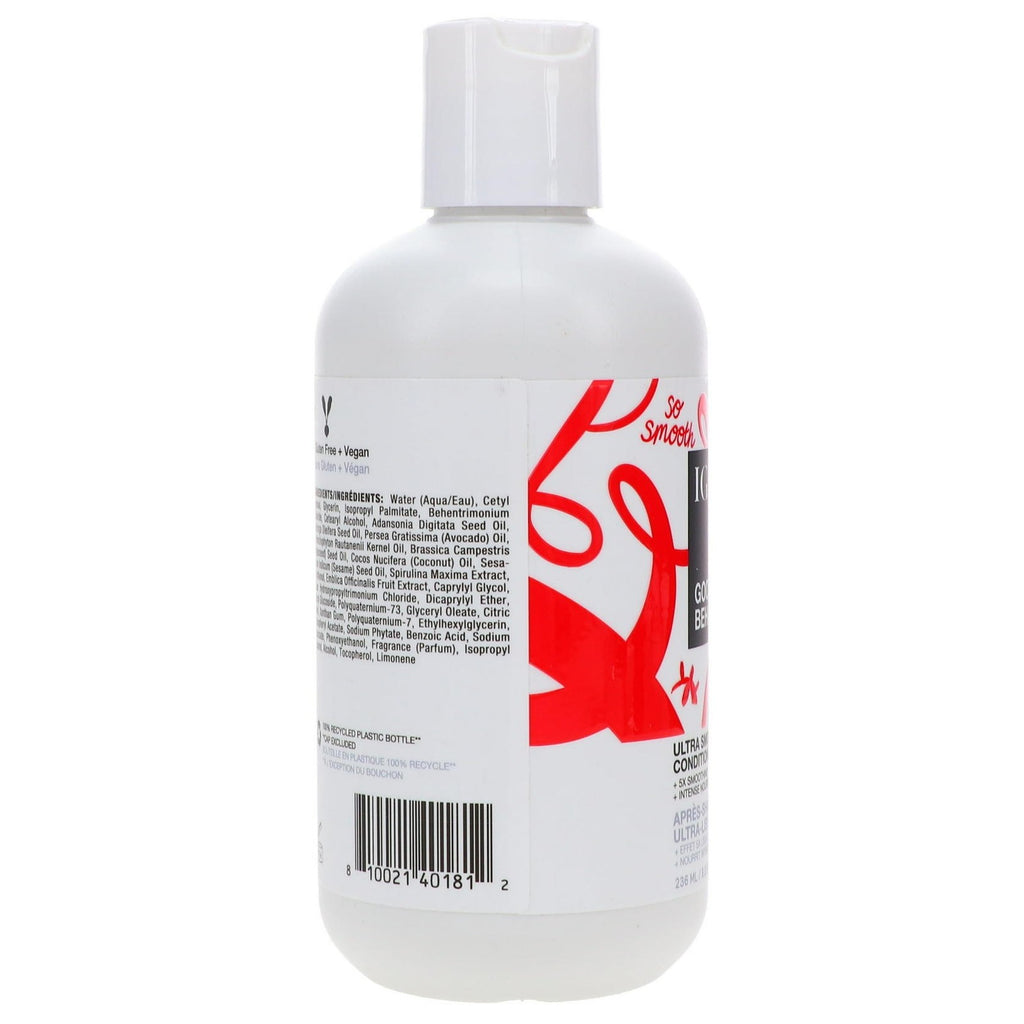 Vegan Hair Conditioner for Frizz Control & Shine - 8 Oz