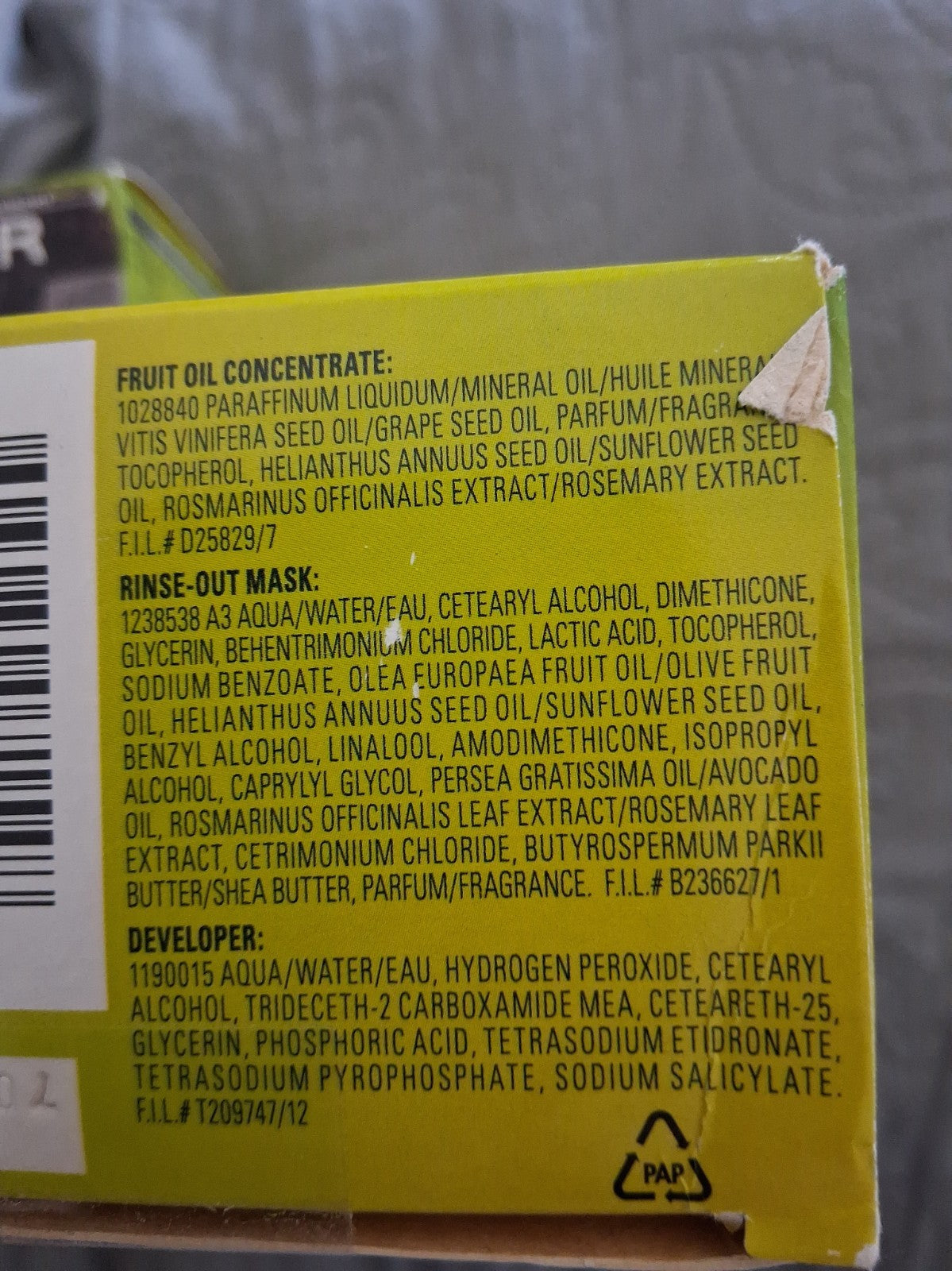 Lot 2 Garnier Nutrisse Nourishing Ultra Hair Color P1 Deep Amethyst