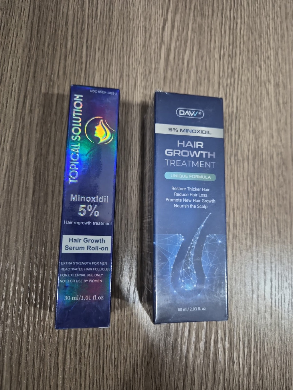 Hair Loss Treatment Bundle of 2 with 5% Minoxidil - Advanced Formula