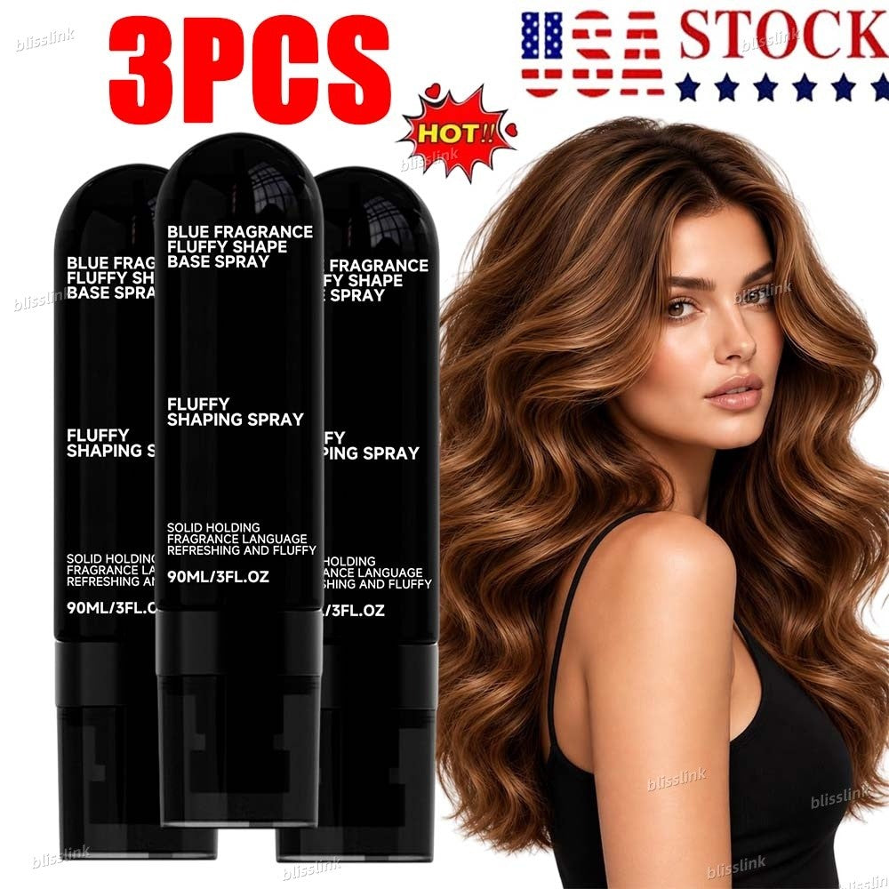 Volumizing Hair Spray with Peach Scent - Lightweight, Flexible Hold, 90ml