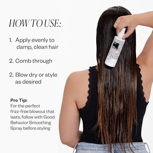 All-in-One Hair Prep Spray with Heat Protection & Shine - Multiple Sizes