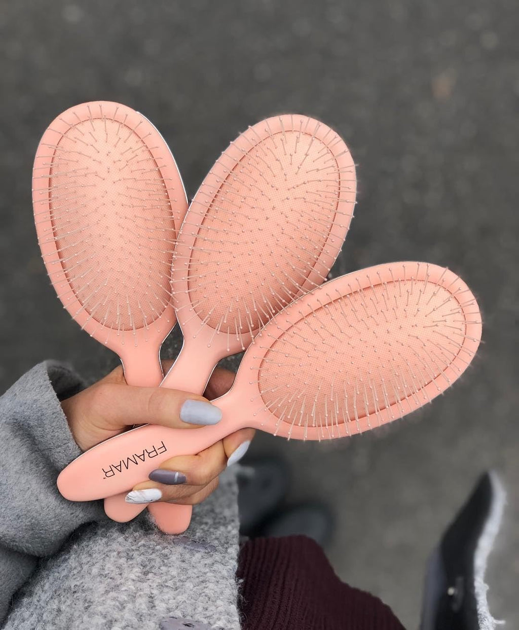 Detangling Hair Brush for Curly & Wet Hair - Tangle Free Styling Tool