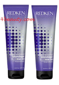 Purple Hair Mask for Blonde Hair - Anti-Brass Toning, 8.5 oz Pack of 2