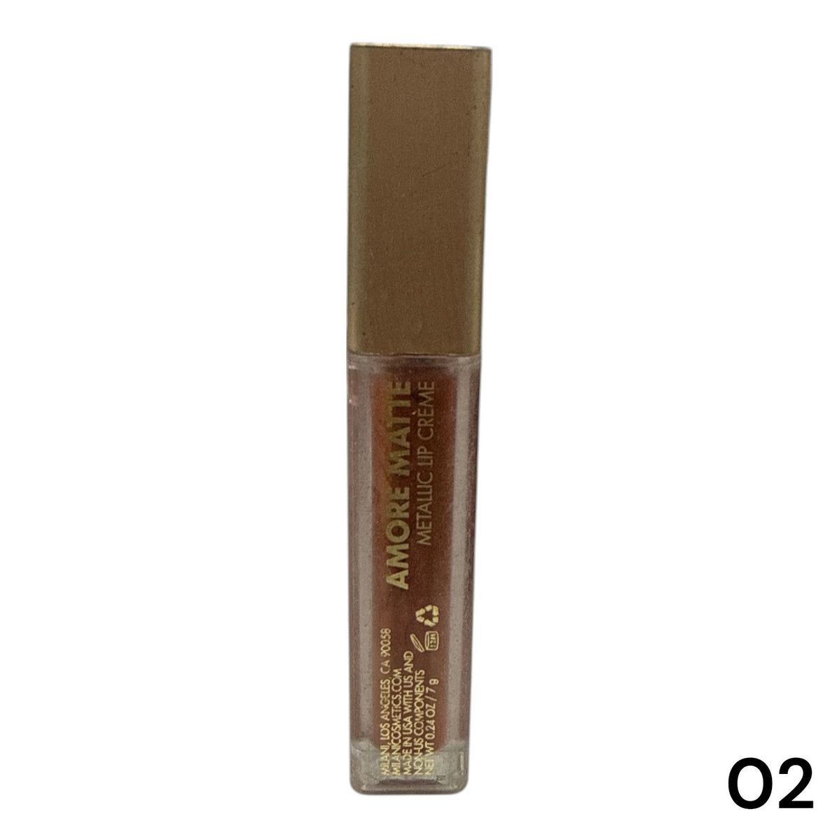 Milani Amore Matte Metallic Lip Creme - You Pick Shade (0.24oz / 7g) Lip Color
