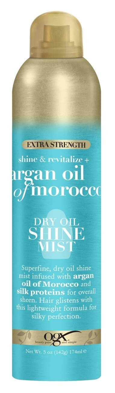 Argan Oil Shine Mist - Revitalizing Hair & Skin Oil Spray 5oz