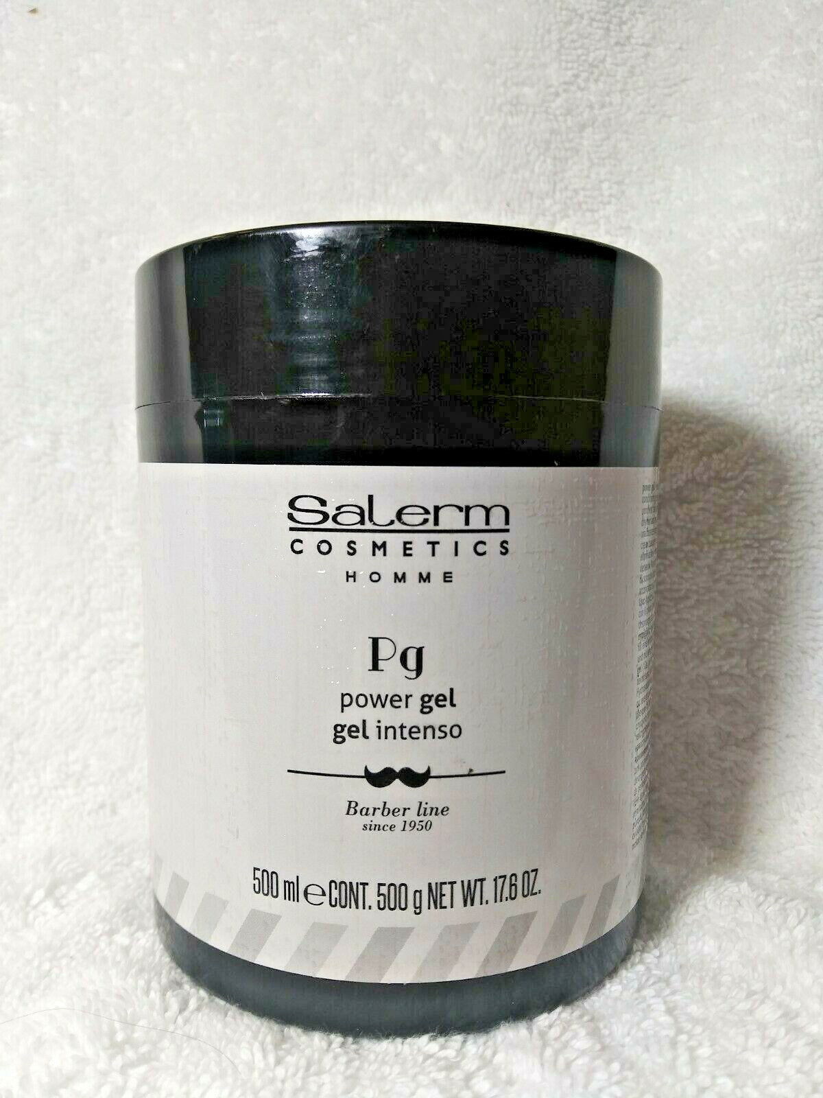Salerm Homme Power Gel Intenso - 500ml Hair Styling Gel for Strong Hold