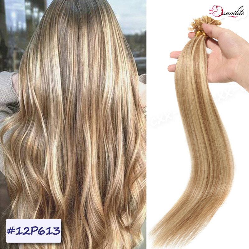 Pre Bonded Keratin Fusion Nail Extensions - Remy Human Hair, All Variants