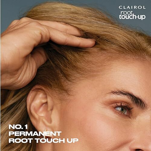Clairol 6R Light Auburn Permanent Root Touch-Up Kit - Gray Coverage 2 Count