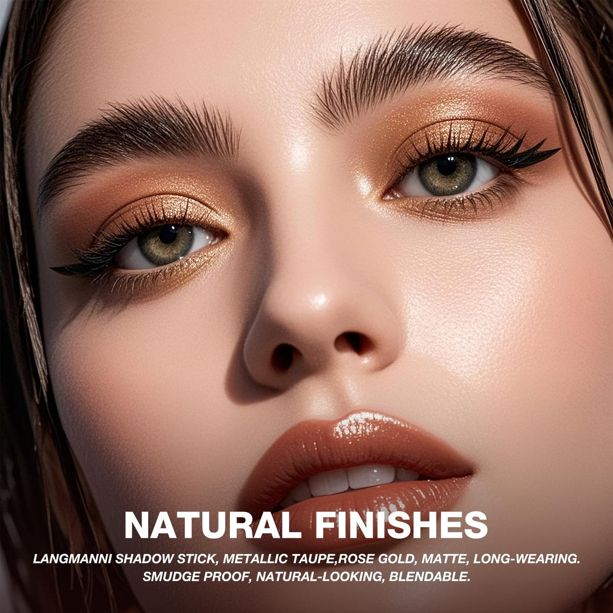 8 Color Waterproof Dual-Ended Eyeshadow Stick Set - Long Wear & Easy Application