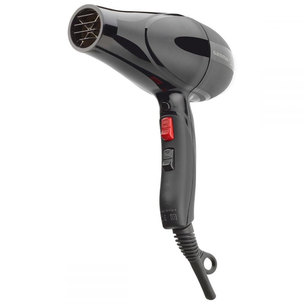 Professional 2000W Hair Dryer with Tourmaline Ionic Technology - Black