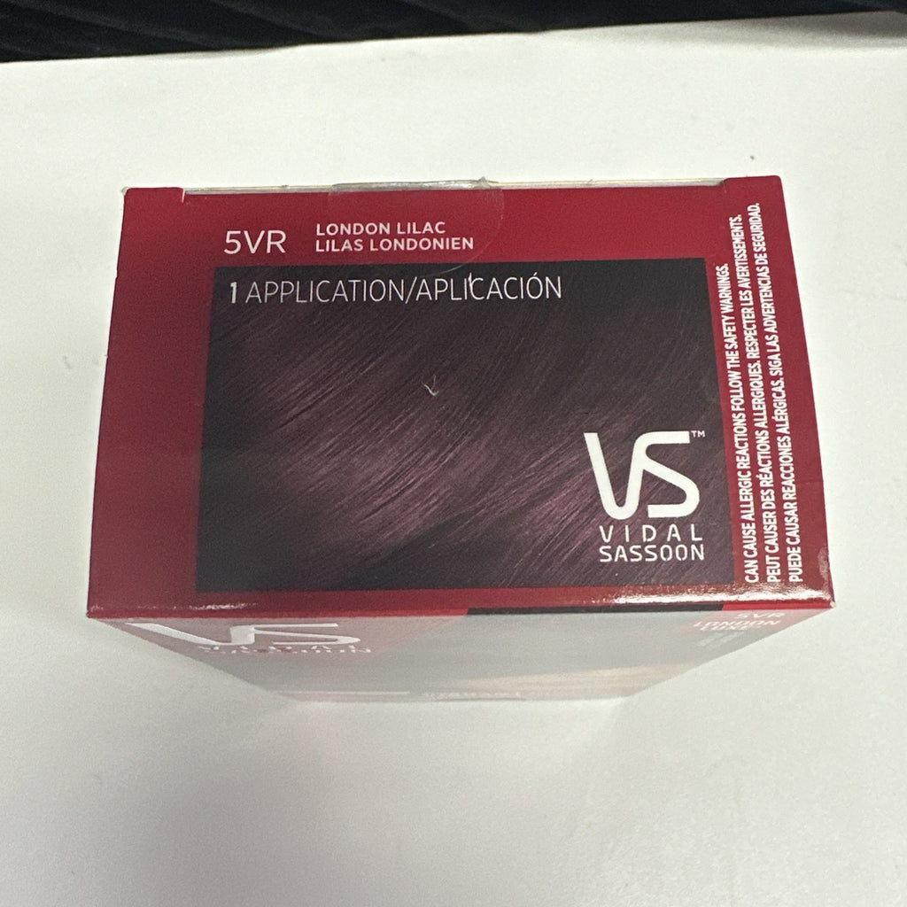 Vidal Sassoon 5VR London Lilac Permanent Hair Color Pack of 6 - Home Hair Dye