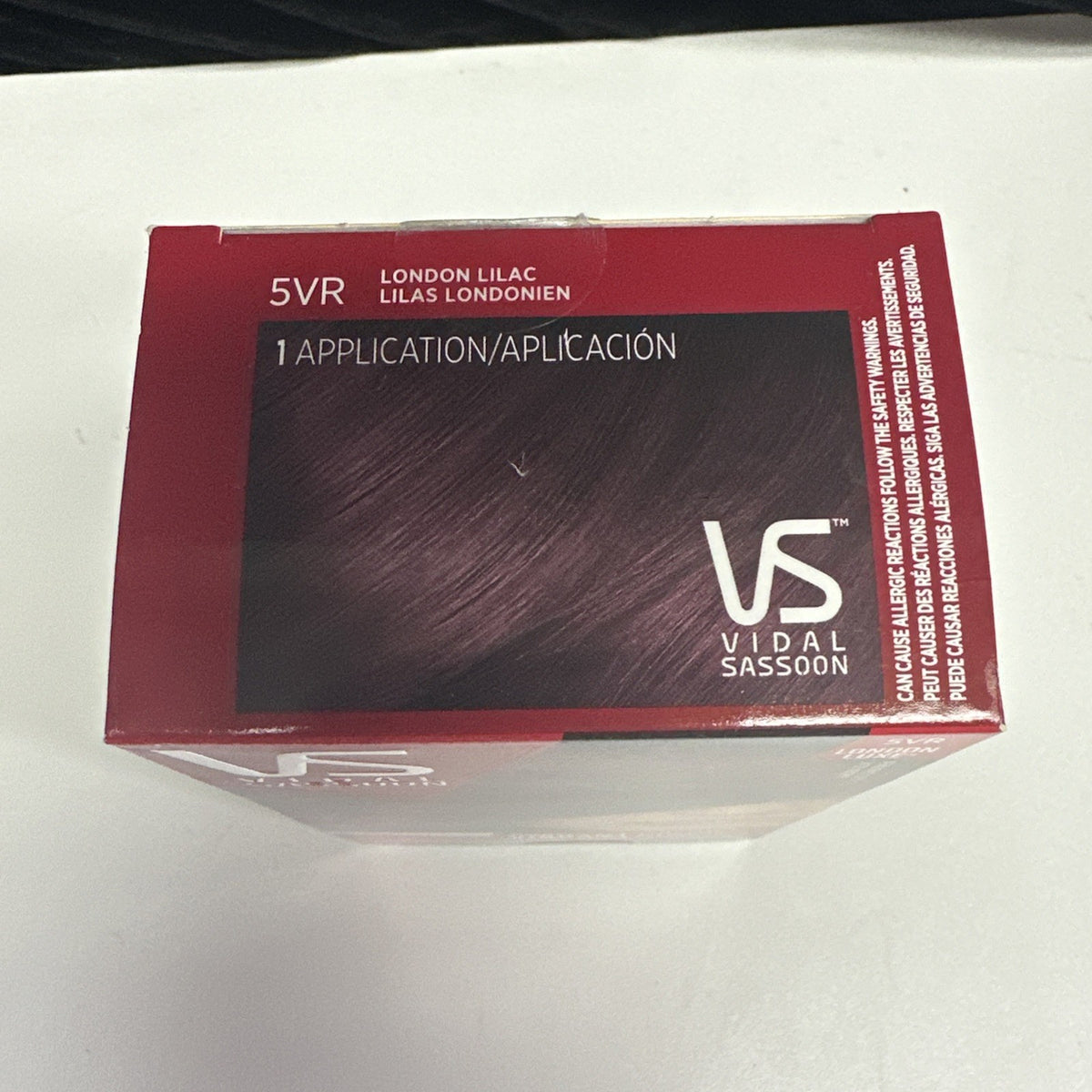 Vidal Sassoon 5VR London Lilac Permanent Hair Color Pack of 6 - Home Hair Dye