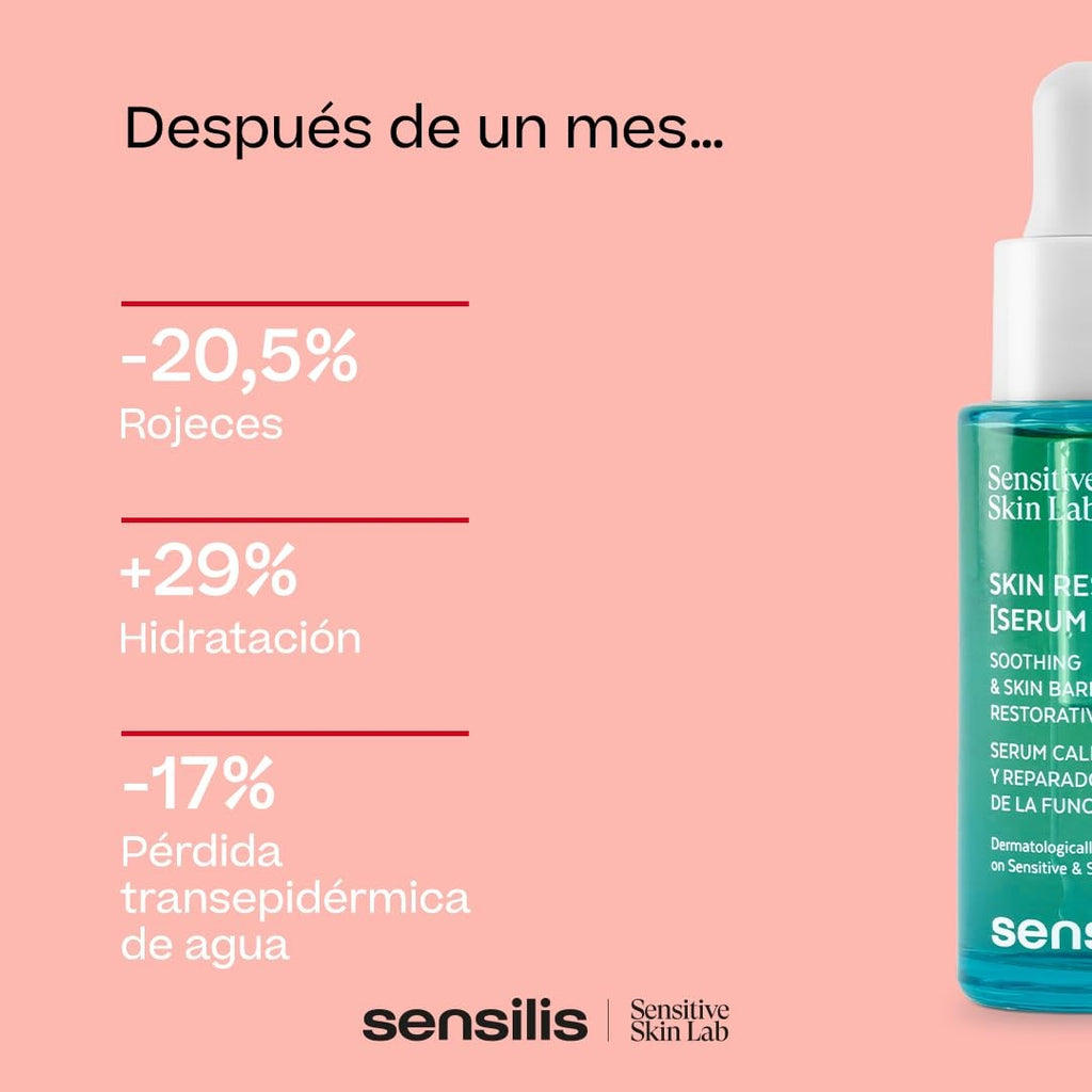 Sensilis Skin Rescue Serum SOS 30ml Soothing Face Treatment for Sensitive Skin