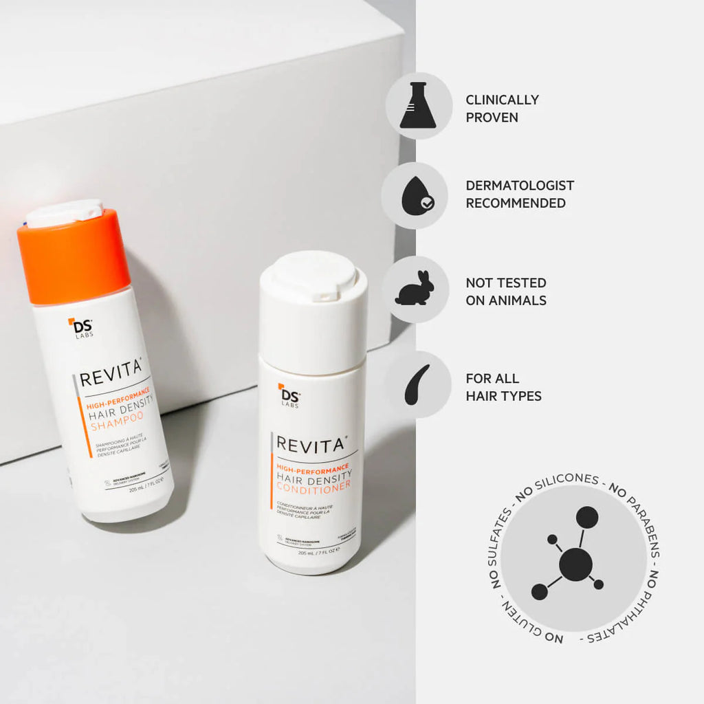 High-Performance Hair Density Shampoo & Conditioner Kit for Men & Women
