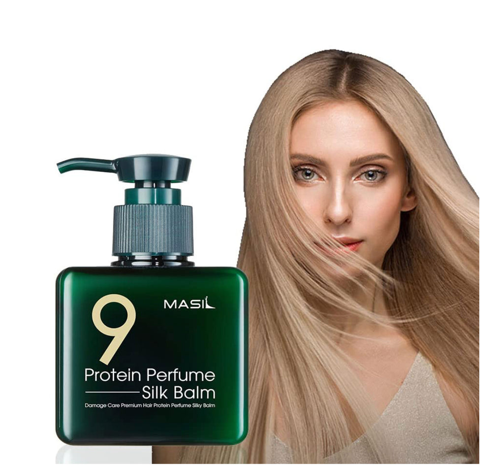 Protein Hair Balm with Jojoba & Macadamia Oil - Moisturizing & Volumizing 180ml