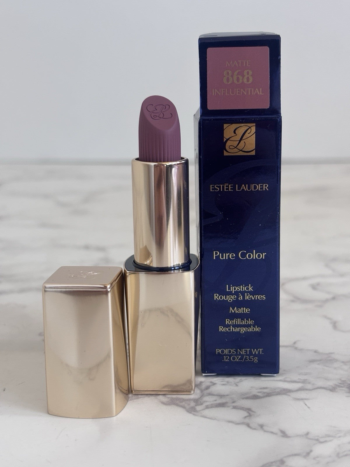 Estee Lauder Pure Color Refillable Lipstick 868 Influential