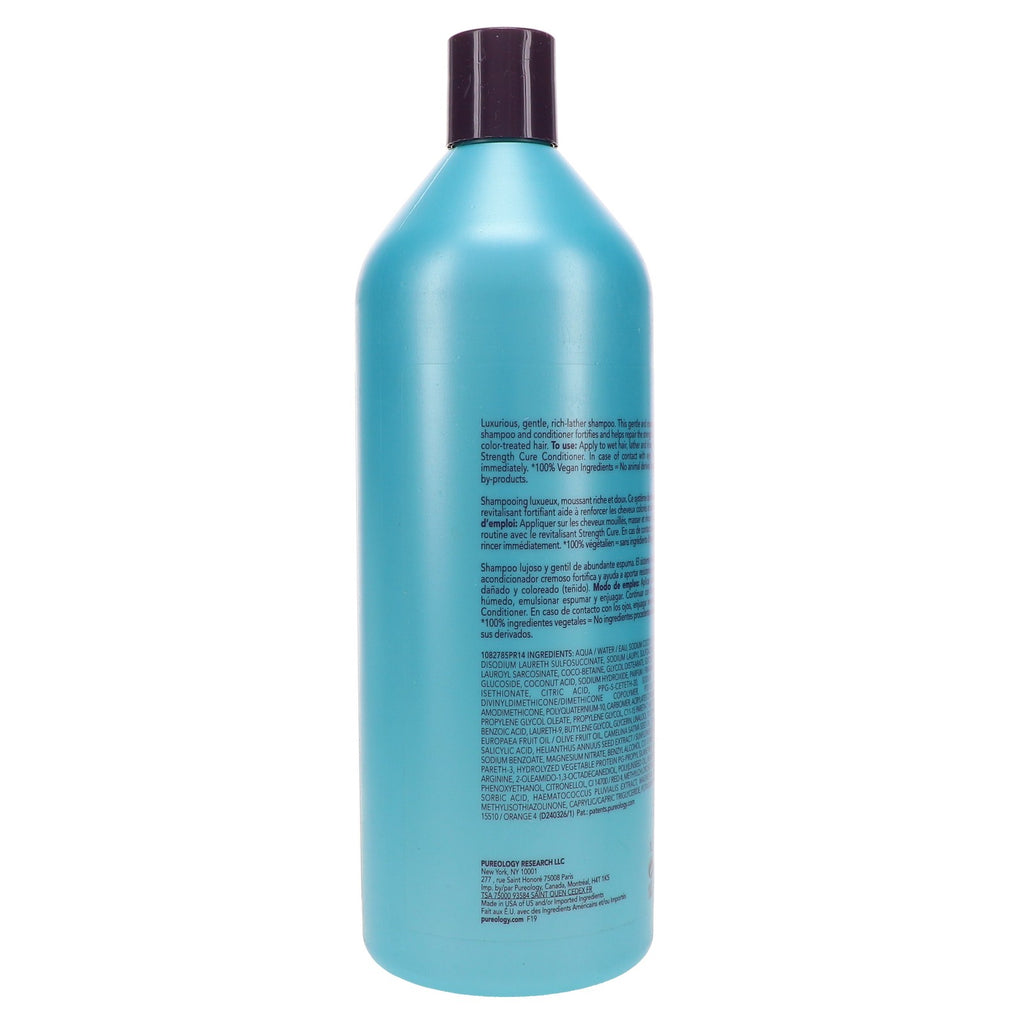 Pureology Strength Cure Hair Care Shampoo 33.8 oz - Strengthen & Protect