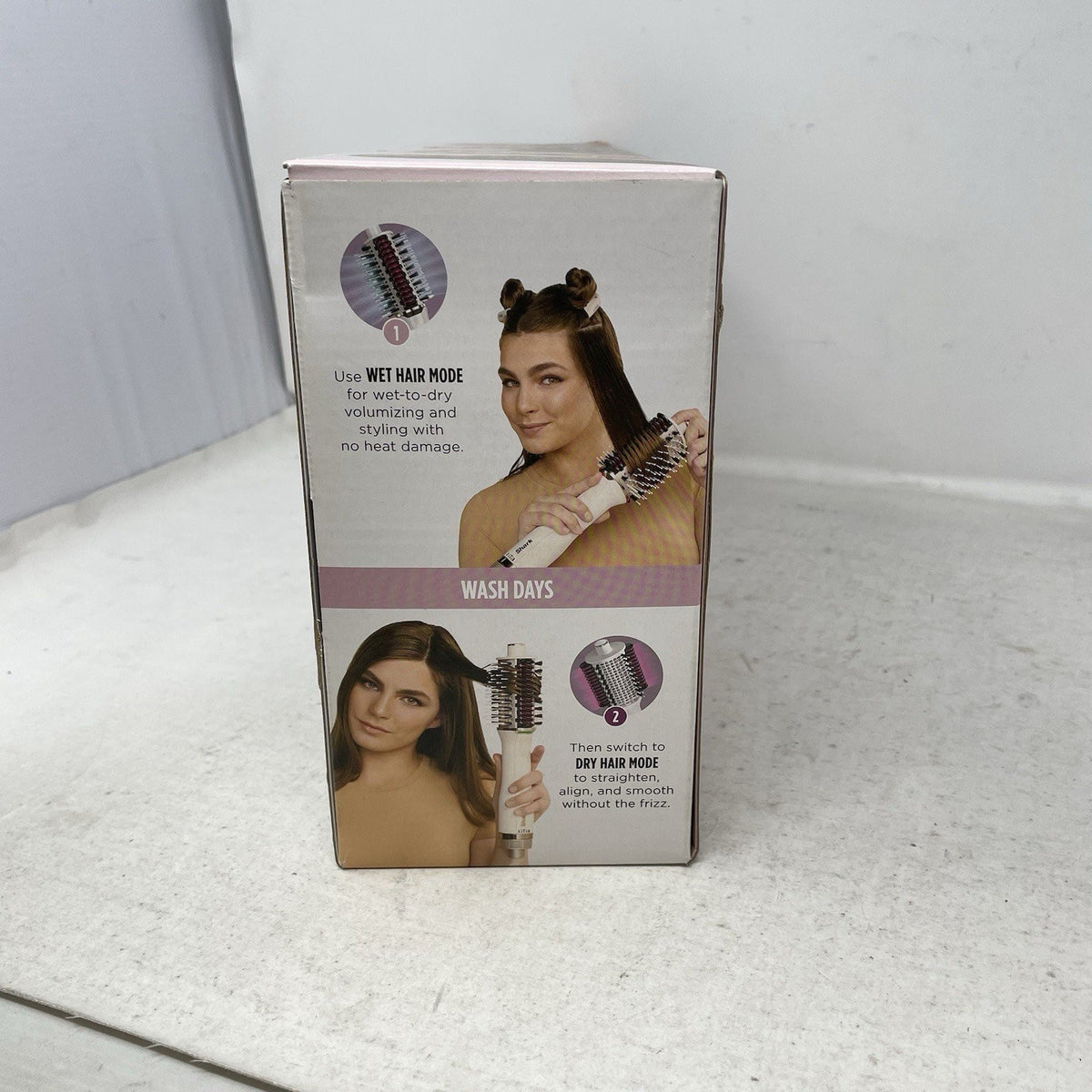 Heated Comb Straightener for Hair Wet & Dry Modes - Shark SmoothStyle