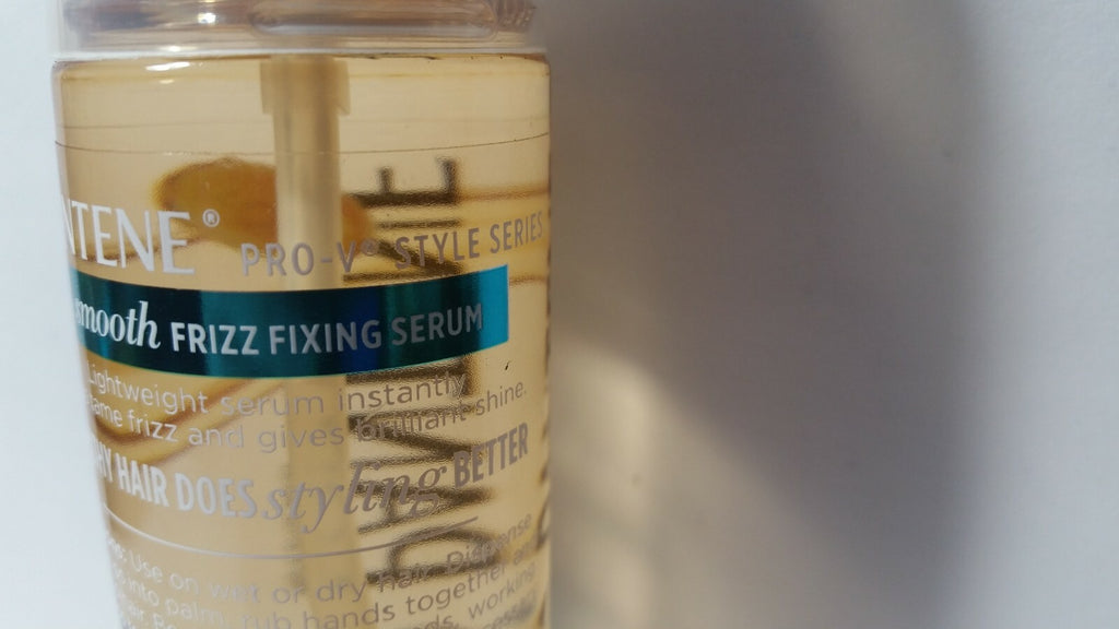 Pantene Smooth Frizz Fixing Serum - Hair Serum for Frizz Control - 3.4 fl oz