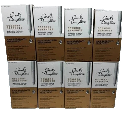 Goddess Strength Hair Growth Treatment & 7-Blend Hair Oil Set - Pack of 8