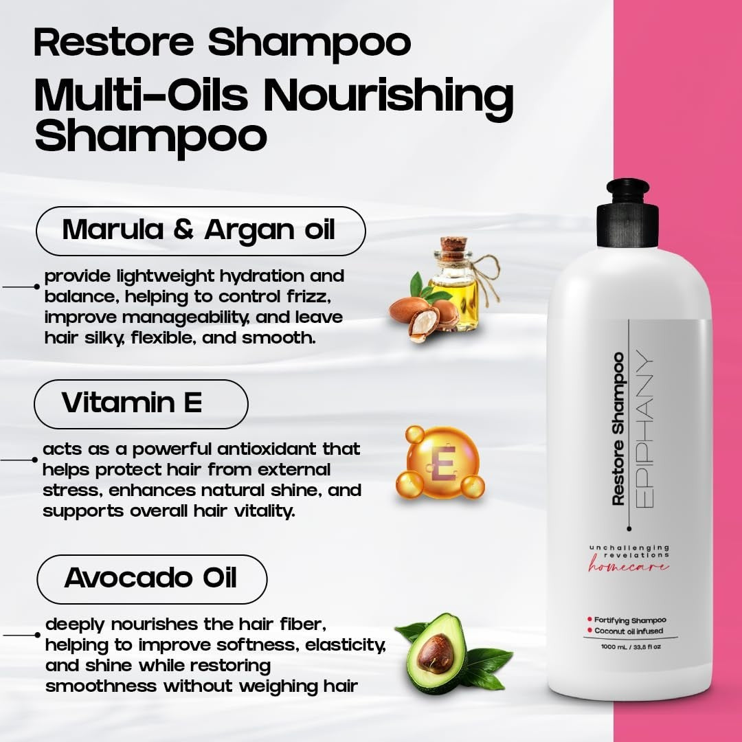 Sulfate-Free Hydrating Repair Shampoo for Color Treated Hair - Epiphany