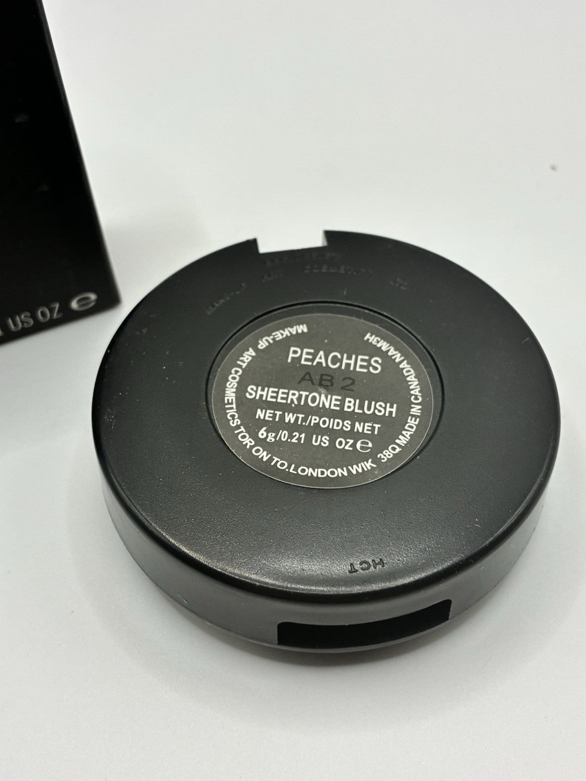 MAC Sheertone Blush Peaches 6g Natural Matte Finish Makeup