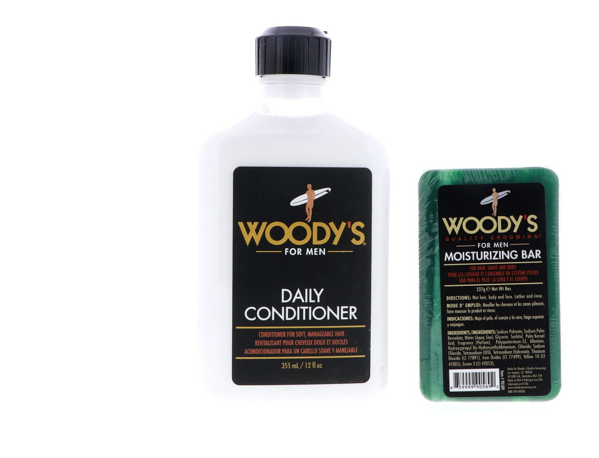 Hair Care Set - Moisturizing Conditioner & Body Bar for Healthy Hair & Skin