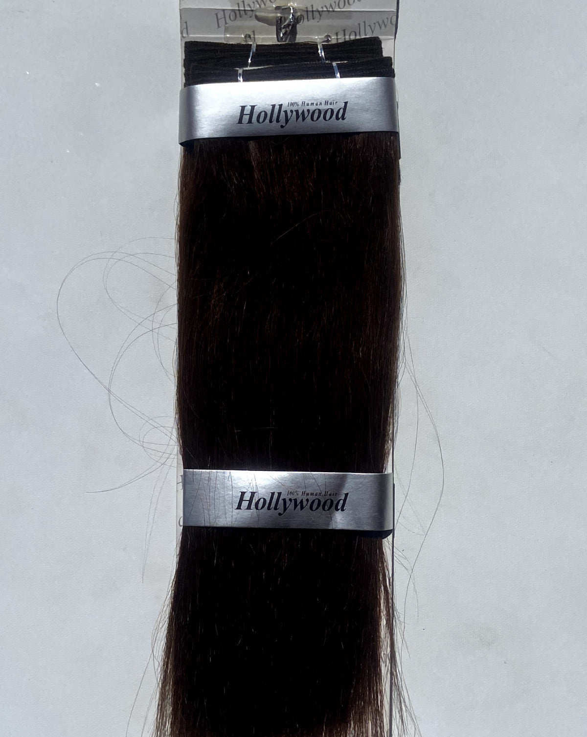 10-Inch Multi-Color Human Hair Weft - Silky Straight Natural Extension