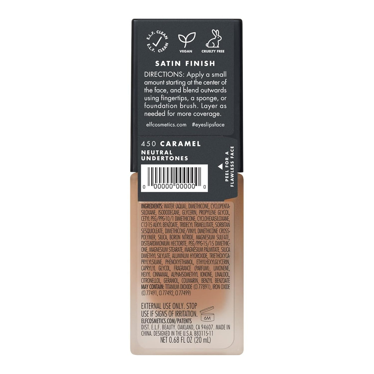 ELF Flawless Satin Foundation - Custom Shade Selection