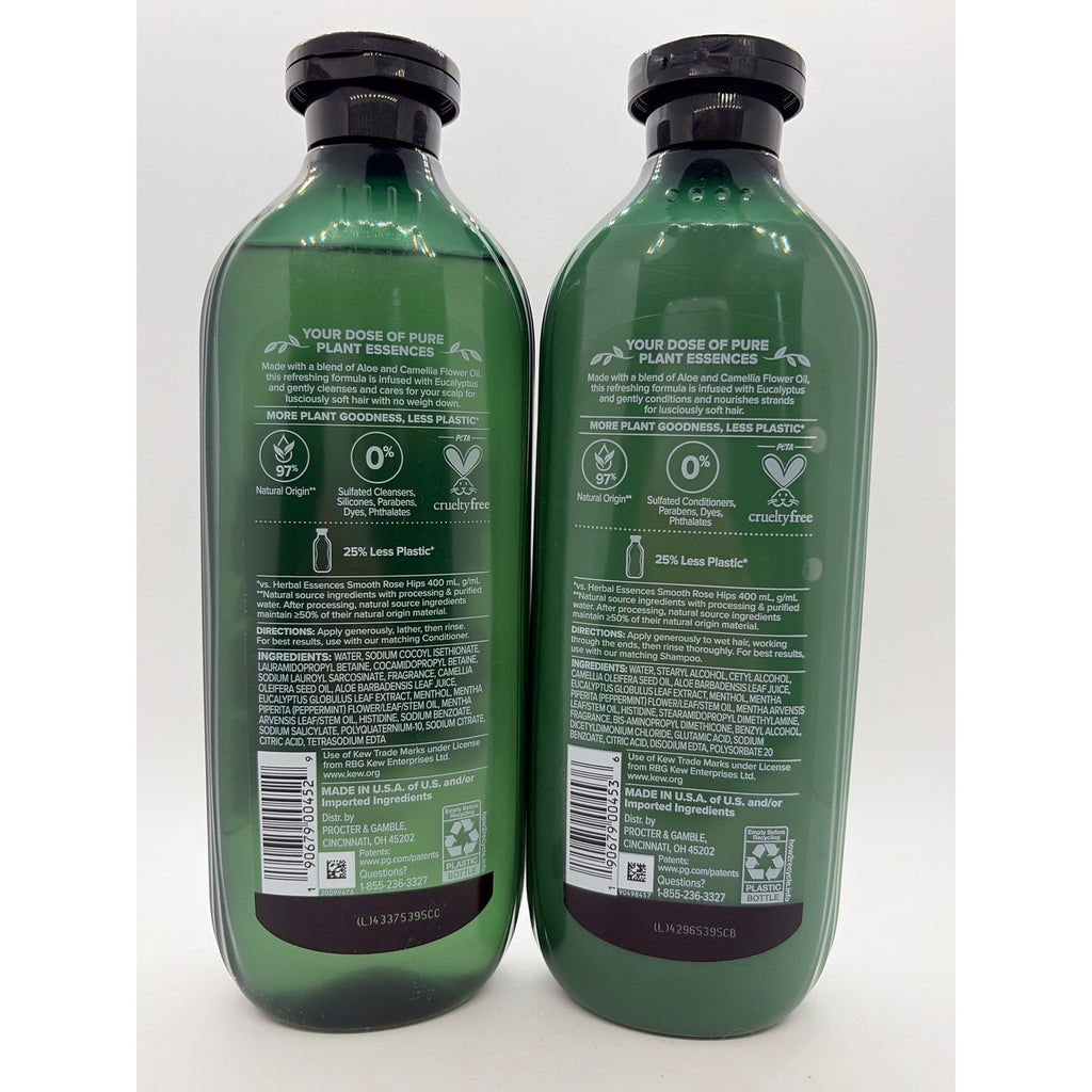Herbal Essences Eucalyptus Scalp Balance Shampoo & Conditioner Set 13.5oz - Sulfate-Free Botanical Hair Care
