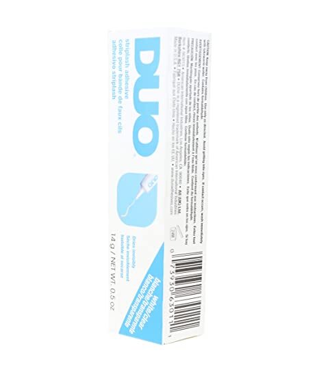 Latex Lash Adhesive for False Eyelashes - Clear, Safe, 1 Pack