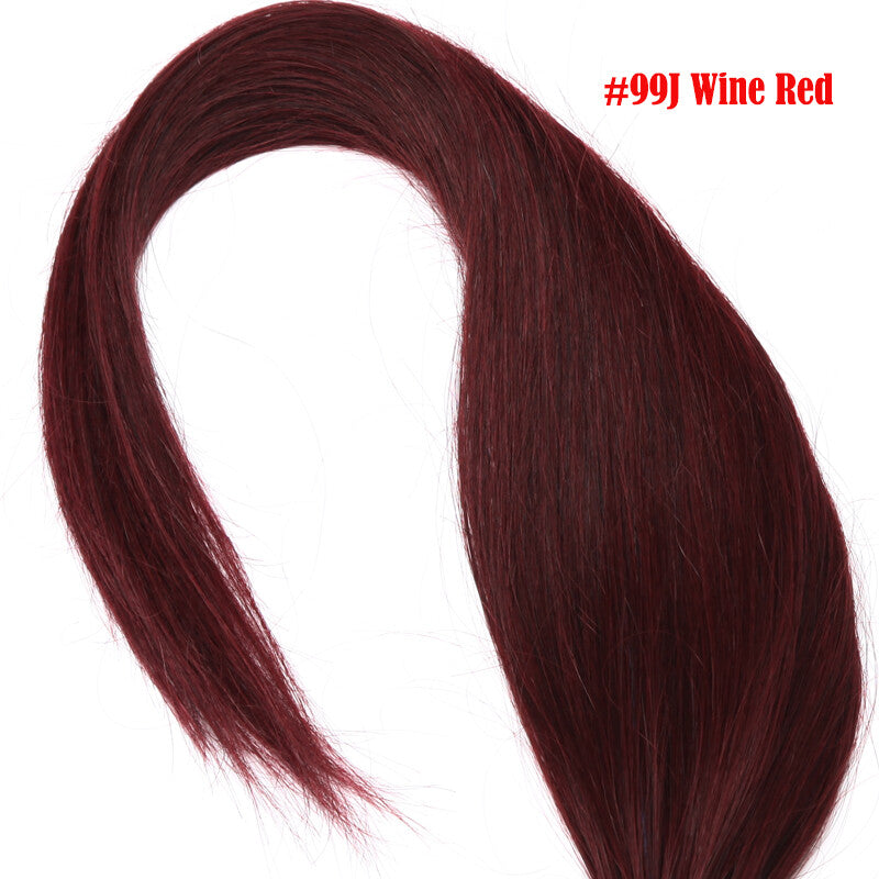 Human Hair Extensions Micro Loop Nano Beads Full Head - Multiple Colors & Lengths