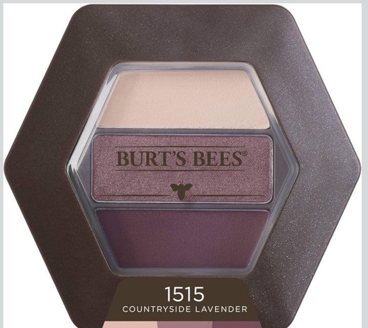 Eye Shadow Trio - Burt's Bees Countryside Lavender, 3 Neutral Shades