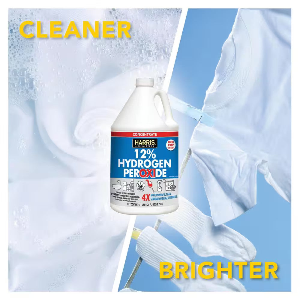 128 Oz Hydrogen Peroxide All Purpose Cleaner - Food Grade Disinfectant