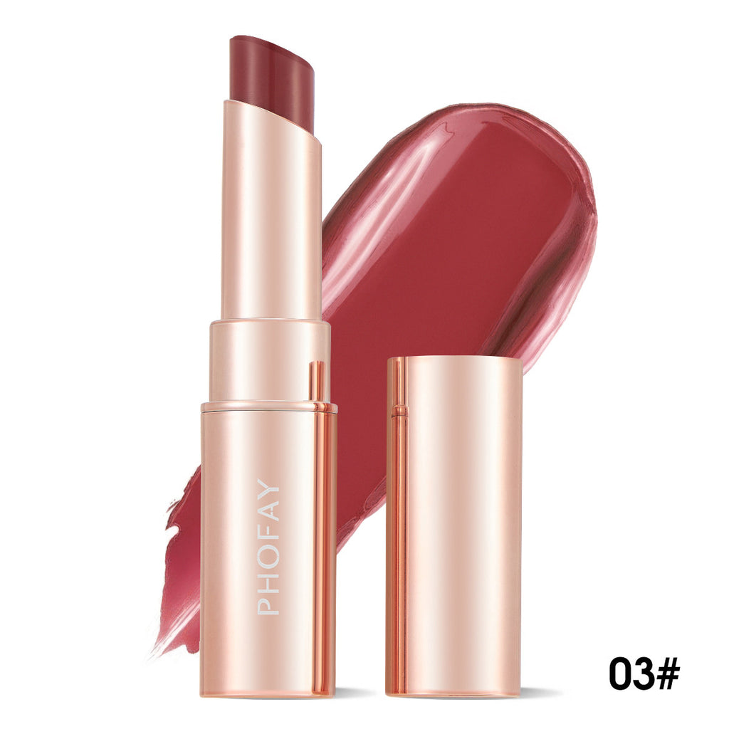 Hydrating Lipstick with Long-Wear Formula - Moisturizing Lip Color