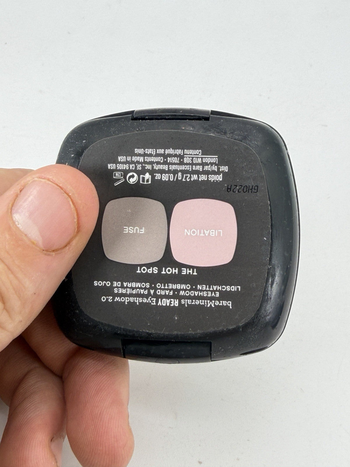 Single Eyeshadow - BareMinerals READY The Hot Spot Libation Fuse 2.7g New
