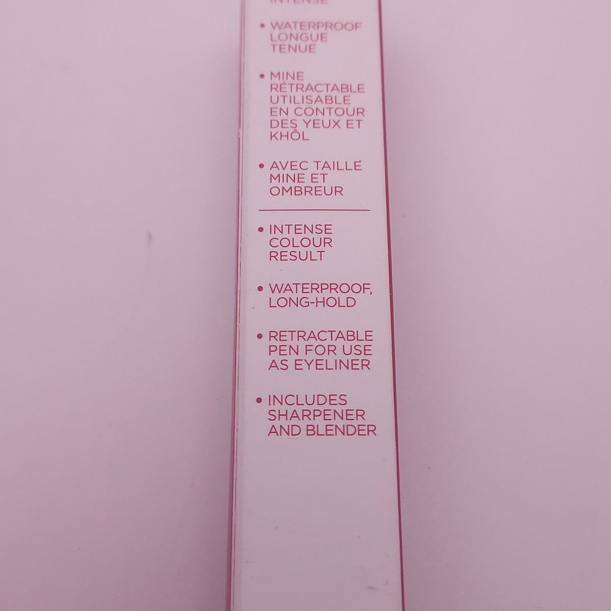 Long Lasting Waterproof Eyeliner Pencil - Black Tulip