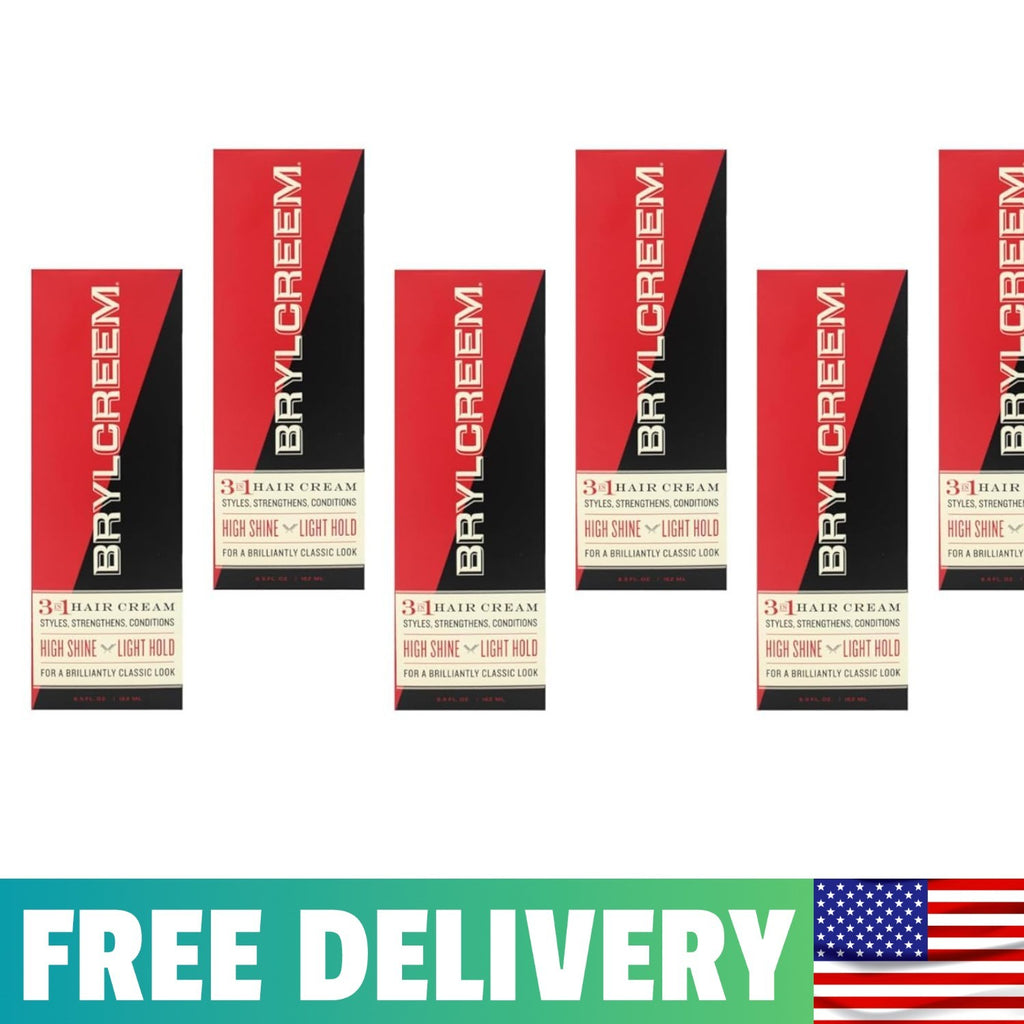 3-in-1 Hair Cream with Light Hold & High Shine - 5.5 Oz