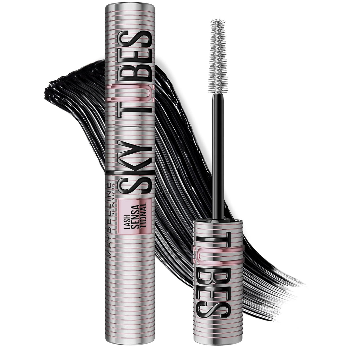 Lengthening Tubing Mascara - Waterproof & Smudge-Proof, 2 Pack