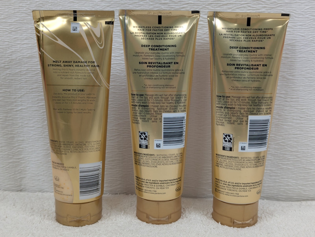 Pantene Miracle Deep Repair & Treatment Conditioner 3 Pack - Hair Care
