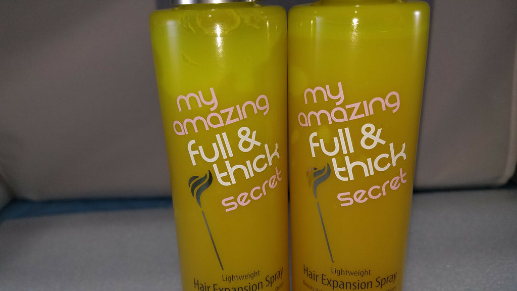 Full & Thick Hair Expansion Spray - Lightweight Volumizing & Heat Protectant, 6.78 oz