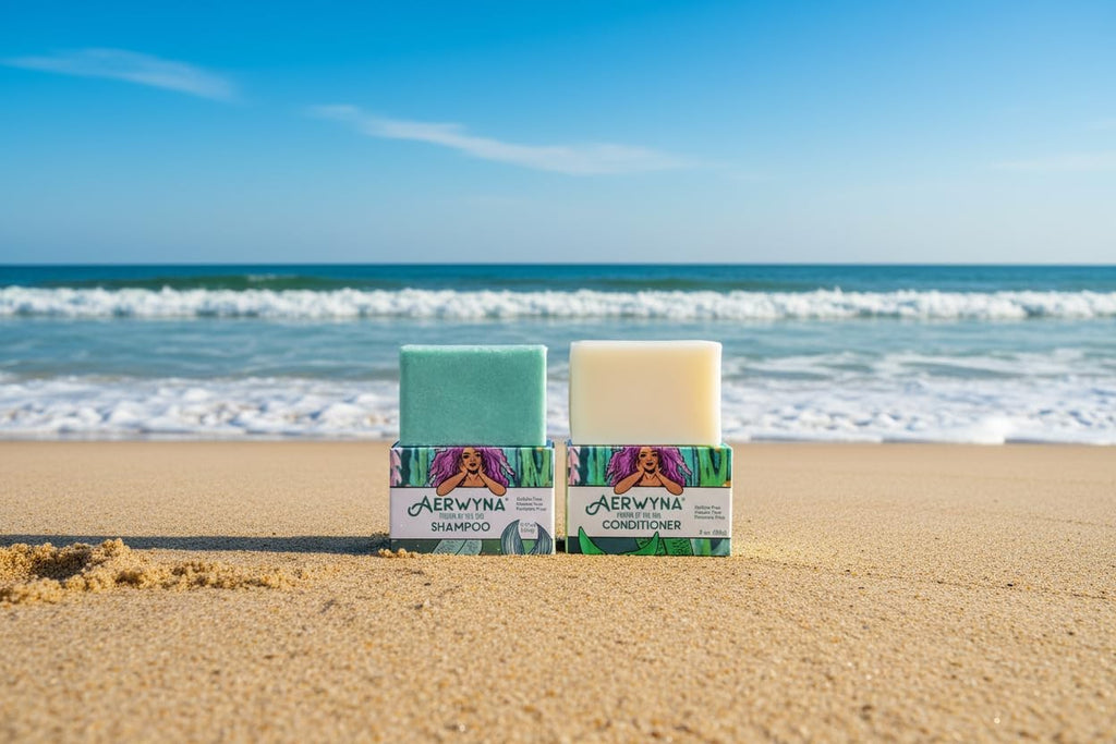 Solid Conditioner Bar with Murumuru Butter & Rice Protein - 3 oz Vegan Hair Care
