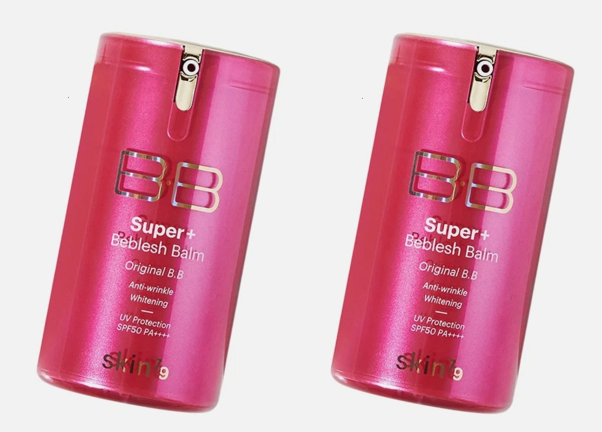 2 pcs Multi-Function BB Cream SPF50 with Hydrating & Skin Tone Benefits - Pink, Gold, Orange Variants