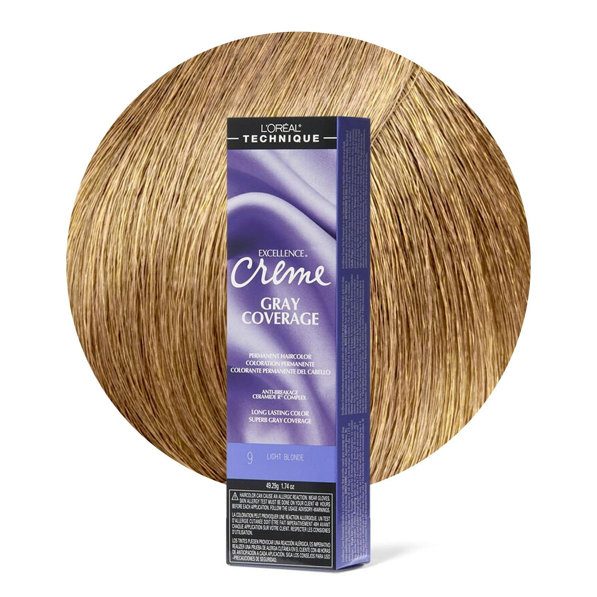 Permanent Hair Color Light Blonde - L'Oréal Technique Excellence Crème