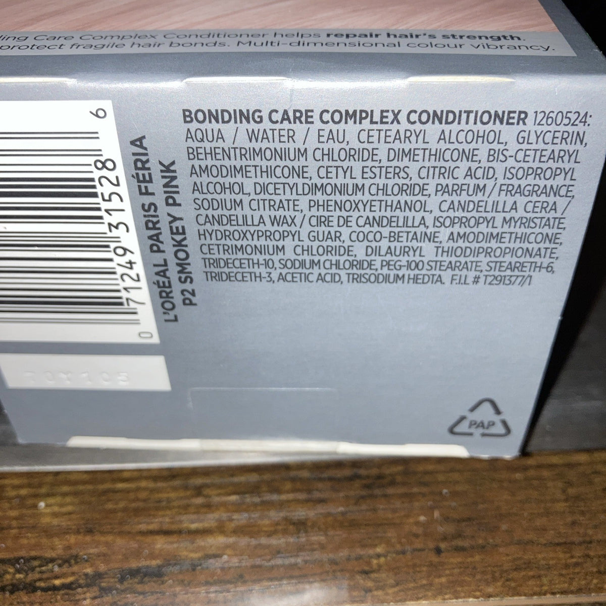 L'Oreal Paris Smokey Pink Hair Dye for Light Blondes 3 Pack